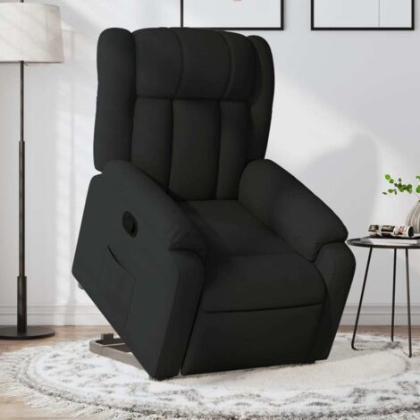 Fauteuil inclinable-Chaise de relaxation-Fauteuil Relax noir tissu 823349 (1/5)
