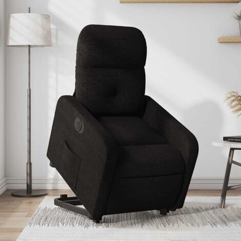 Fauteuil inclinable électrique-Chaise de relaxation-Fauteuil Relax noir tissu 477722 (1/5)