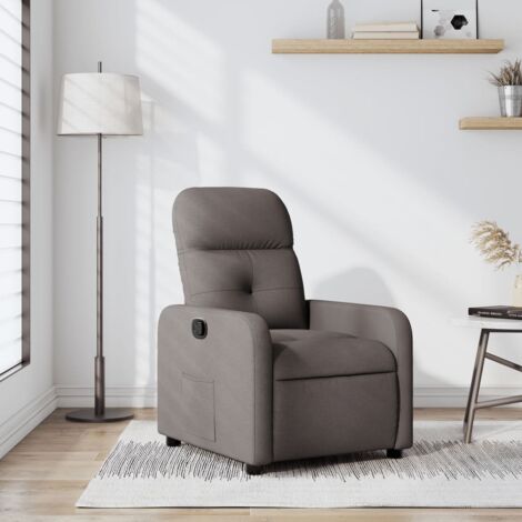 Fauteuil inclinable-Chaise de relaxation-Fauteuil Relax Taupe Tissu 655107 (1/5)