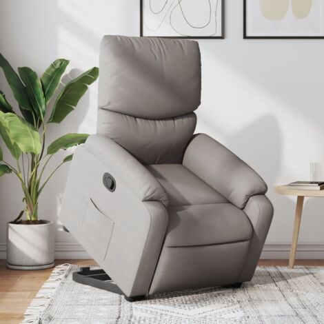 Fauteuil inclinable-Chaise de relaxation-Fauteuil Relax taupe tissu 369050 (1/5)