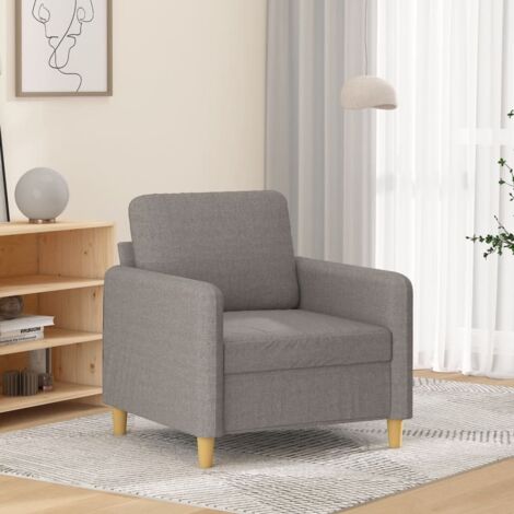 Fauteuil-Chaise de relaxation-Fauteuil Relax Taupe 60 cm Tissu 469211 (1/5)