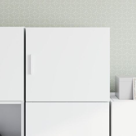 Armoire murale-Armoire suspendue-Meuble de rangement blanc 45x42,5x40 cm bois d'ingénierie 244225 (1/5)
