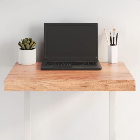Dessus de table-Plateau de Table de Remplacement bois massif traité bordure assortie 734176 (1/5)
