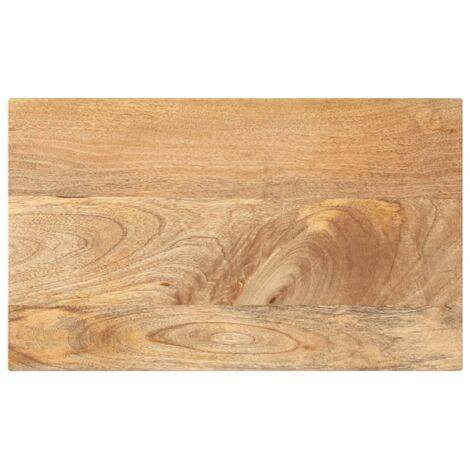 Dessus de table-Plateau de Table de Remplacement 60x30x3,8 cm rectangulaire bois massif manguier 837438 (1/5)