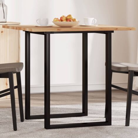 Dessus de table-Plateau de Table de Remplacement carré 80x80x2 cm bois massif d'acacia 811413 (1/5)