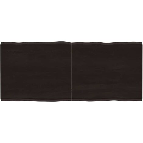 Dessus de table-Plateau de Table de Remplacement bois massif traité bordure assortie 247427 (1/5)
