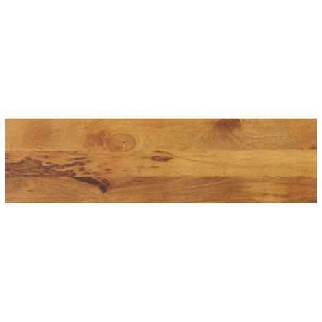 Dessus de table-Plateau de Table de Remplacement 110x20x3,8cm rectangulaire bois massif manguier 868744 (1/5)
