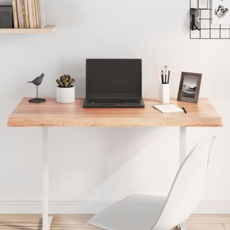 Dessus de table-Plateau de Table de Remplacement bois massif traité bordure assortie 965681 (1/5)