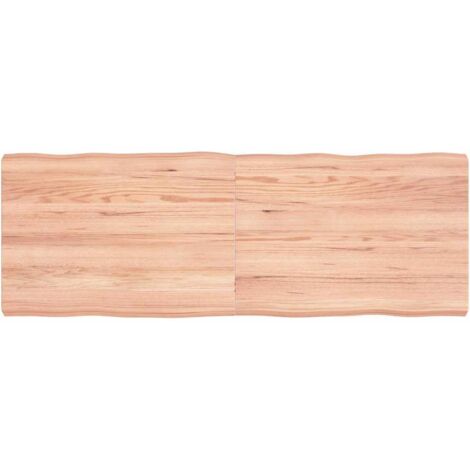 Dessus de table-Plateau de Table de Remplacement bois massif traité bordure assortie 712747 (1/5)
