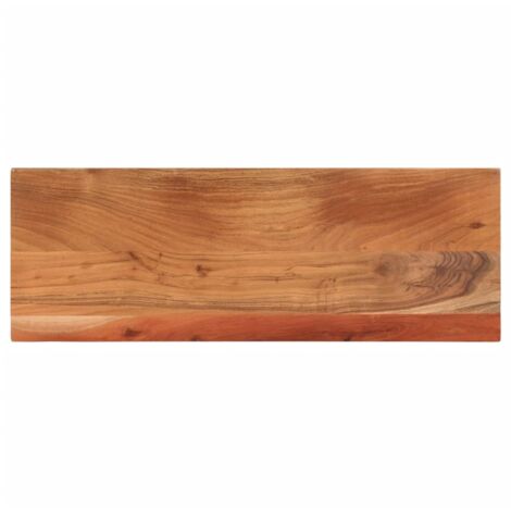 Dessus de table-Plateau de Table de Remplacement 70x30x3,8 cm rectangulaire bois massif d'acacia 841774 (1/5)