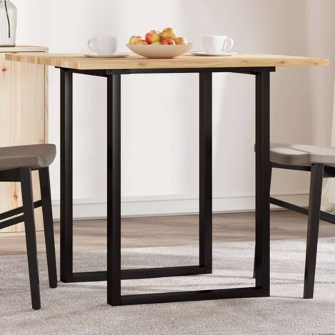 Dessus de table-Plateau de Table de Remplacement carré 80x80x2 cm bois massif d'acacia 348947 (1/5)