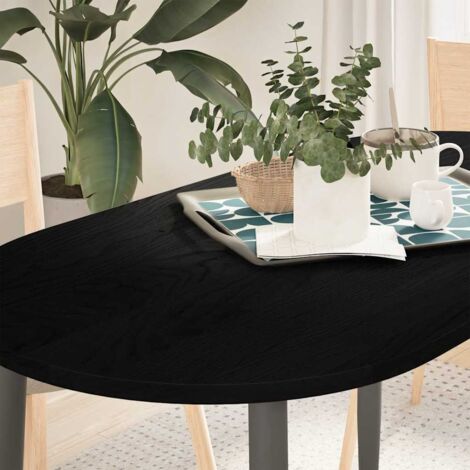 Dessus De Table En Verre Trempé 60x60 Cm - Épaisseur 6 Mm, Design Marbre Blanc - Pour Table Basse Ou à Manger