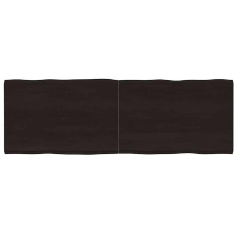 Dessus de table-Plateau de Table de Remplacement bois massif traité bordure assortie 726866 (1/5)