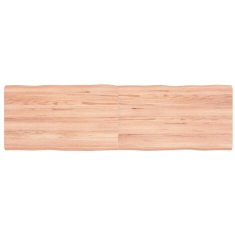 Dessus de table-Plateau de Table de Remplacement bois massif traité bordure assortie 310029 (1/5)