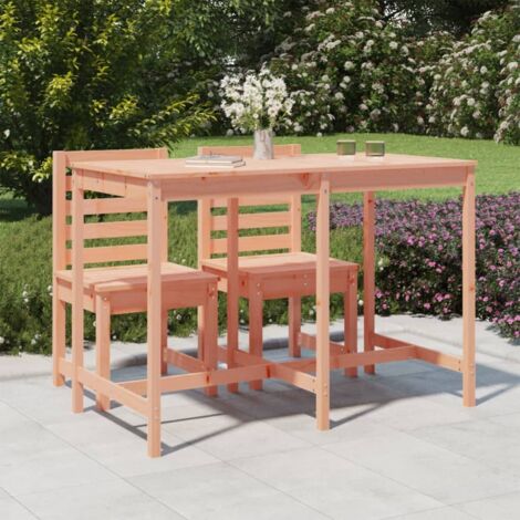 Table de jardin-Table à Manger-Table d'extérieur 159,5x82,5x110 cm bois massif de douglas 402499 (1/5)