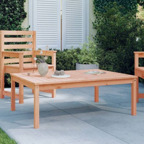 Table de jardin-Table à Manger-Table d'extérieur 121x82,5x45 cm bois massif de douglas 378140 (1/5)