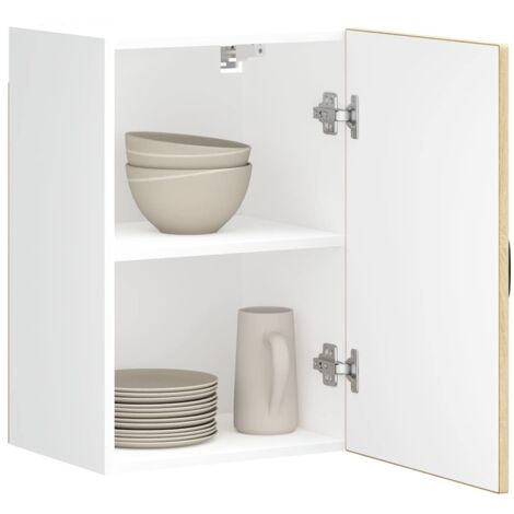 Armoire murale de cuisine Kalmar-Meuble de cuisine murale-Meuble suspendu de rangement chêne sonoma bois d'ingénierie 749021 (1/5)