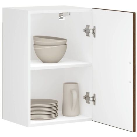 Armoire murale de cuisine Porto-Meuble de cuisine-Armoire suspendue de rangement chêne marron bois d'ingénierie 701237 (1/5)