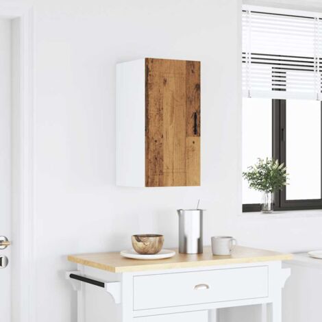 Armoire murale de cuisine Porto-Meuble de cuisine-Armoire suspendue de rangement vieux bois bois d'ingénierie 726087 (1/5)