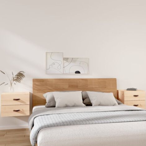 Tables de chevet murales 2 pcs-Lot de 2 Table de nuit suspendue 50x36x40 cm 669834 (1/5)