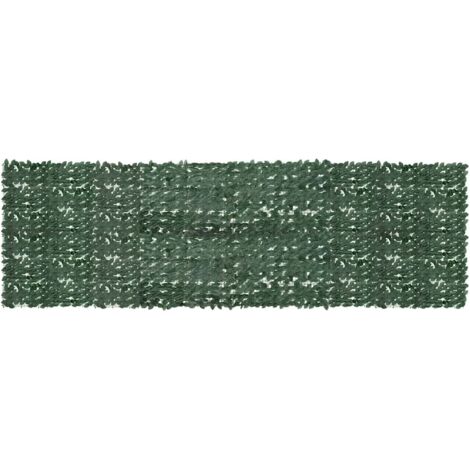 Écran de balcon avec feuilles vert-Paravents de balcon-Protection latérale de balco foncé 500x150 cm 573377 (1/5)
