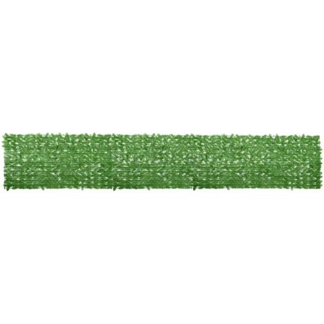 Écran de balcon avec feuilles vert-Paravents de balcon-Protection latérale de balco 600x100 cm 510739 (1/5)