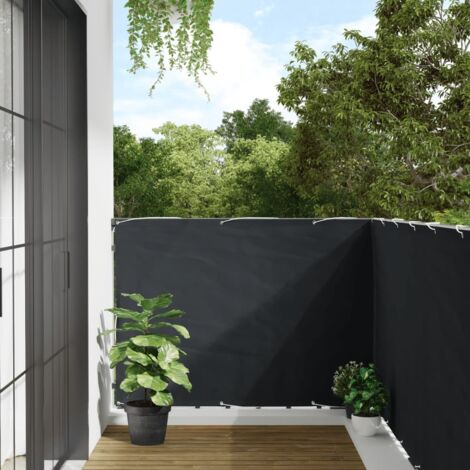 Écran de balcon-Paravents de balcon-Protection latérale de balco Anthracite 120x500 cm Tissu Oxford 478305 (1/5)