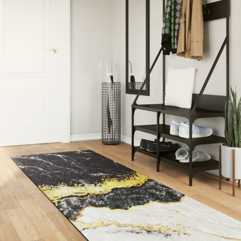Tapis-Tapis de salon-Tapis Chambre lavable multicolore 80x300 cm antidérapant 551284 (1/5)