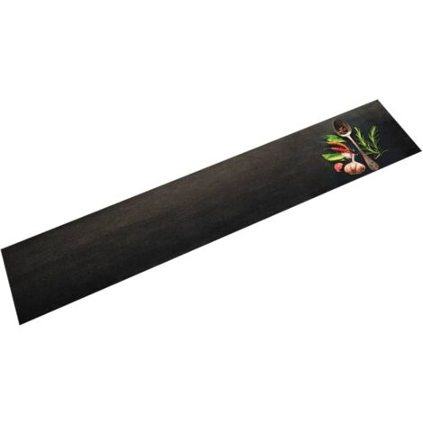 Tapis de cuisine lavable-Tapis de salon-Tapis Chambre impression d'épices 60x300 cm velours 152723 (1/5)