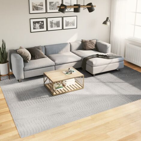 Tapis-Tapis de salon-Tapis Chambre IZA poils courts style scandinave gris 240x340 cm 193504 (1/5)