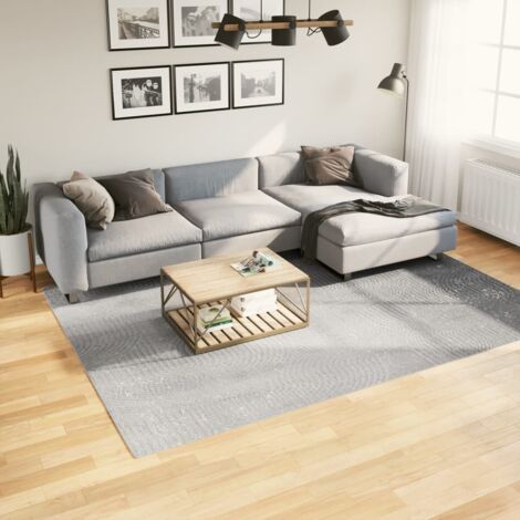 Tapis-Tapis de salon-Tapis Chambre IZA poils courts style scandinave gris 200x280 cm 456417 (1/5)