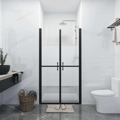 Porte de douche-Porte intérieure-Porte de salle de bain ESG demi-dépoli (68-71)x190 cm 642974 (1/5)