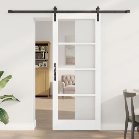 Porte Coulissante-Porte intérieure Autre ORKDAL Blanc 83 x 202 cm 234361 (1/5)