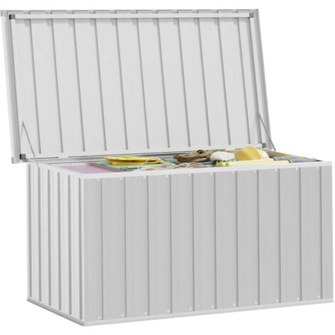 Boîte de rangement de jardin 320 L Anthracite - Boîte De Rangement