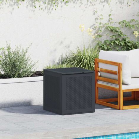 Boîte de rangement de jardin-Coffre de rangement-Stockage Rangement Anthracite 55 x 53 x 57 cm 285543 (1/5)