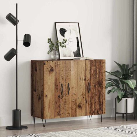 Buffet-Meuble de rangement Bois ancien 90 x 34 x 80 cm Bois d'ingénierie 860676 (1/5)