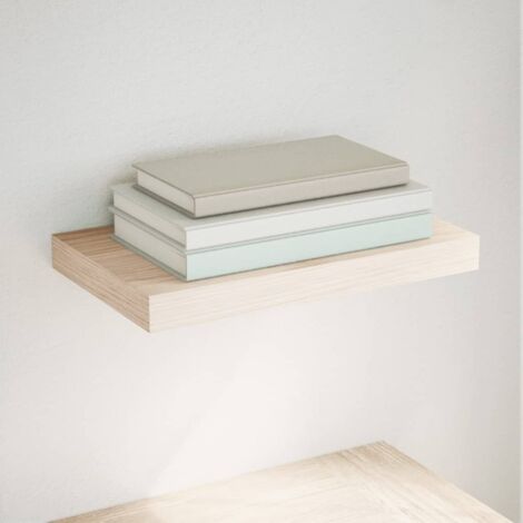 Étagère flottante-Étagère murale-Étagère Suspendue 40x23,5x4 cm bois d'ingénierie 107369 (1/5)