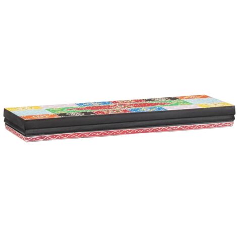 Étagères murales avec étagère 2 pcs-Étagère flottante-Étagère Suspendue Multicolore 60 x 20 x 6 cm 237958 (1/5)