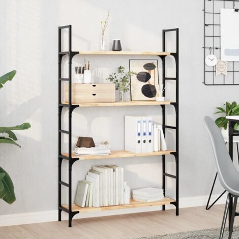 Étagère flottante-Étagère murale-Étagère Suspendue 80x20x2 cm bois d'acacia massif non traité 382378 (1/5)