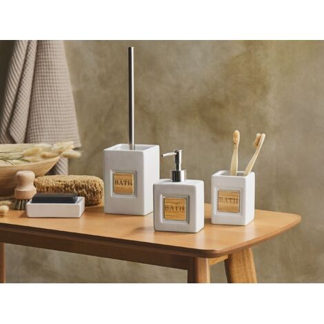 Accessoires salle de bain rétro - Bricolage