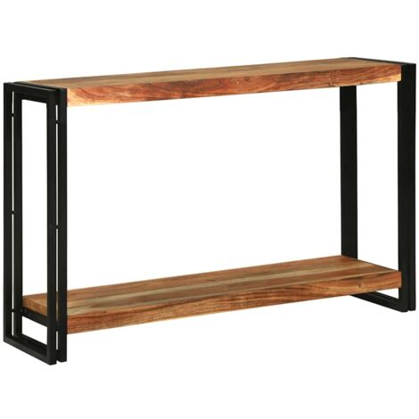 Table console Marron miel 70x35x75 cm Bois massif de pin
