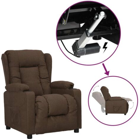 Fauteuil de relaxation inclinable avec repose-pied ajustable à main