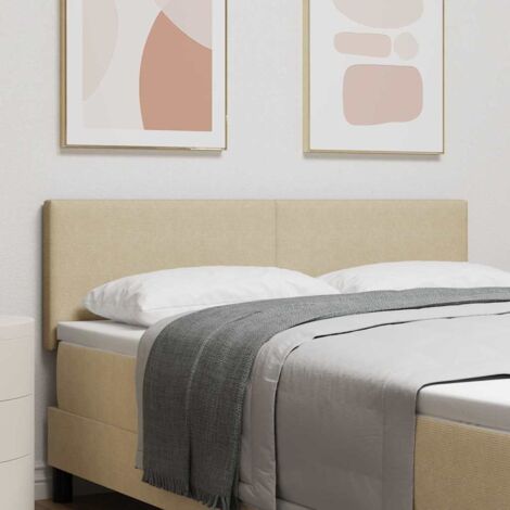Tête de lit-Panneau de lit Vert gris clair 160 cm Tissu côtelé 267109 (1/5)