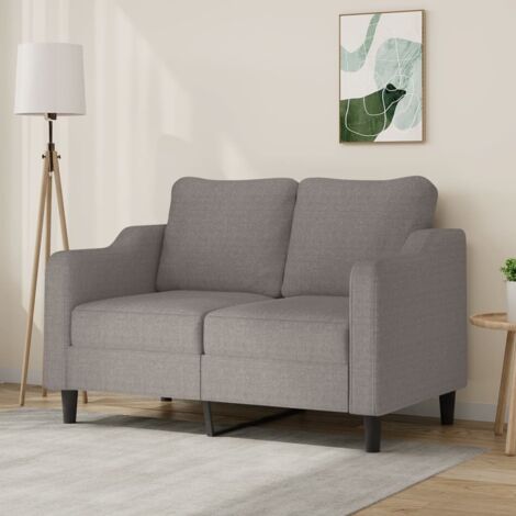 Canapé-Sofa à 2 places Taupe 120 cm Tissu 288652 (1/5)