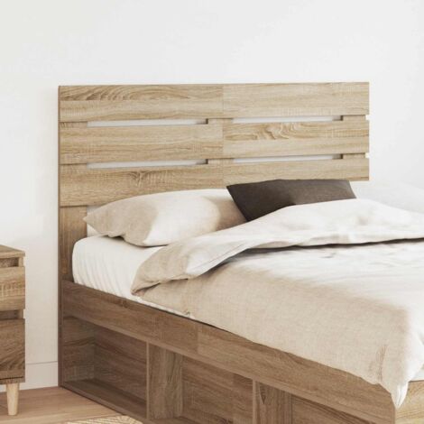 Tête de lit-Panneau de lit Chêne Sonoma 135 cm Bois d'ingénierie 436913 (1/5)