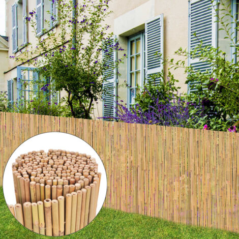 Clôture-Grillage de jardin Bambou 300 x 100 cm (1/5)