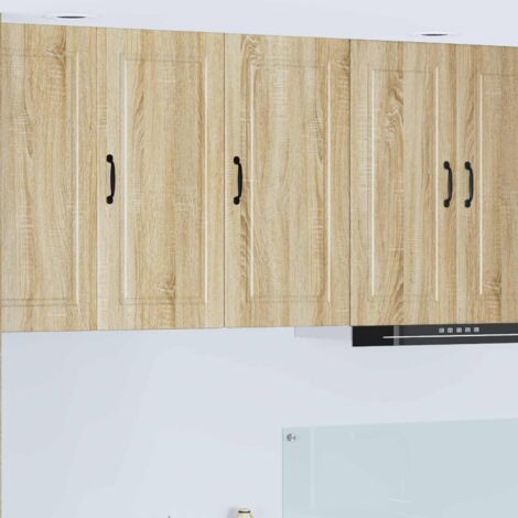 Armoire de cuisine avec étagère-Meuble de cuisine-Armoire de rangement Chêne Sonoma 40 x 31 x 80 cm 566476 (1/5)