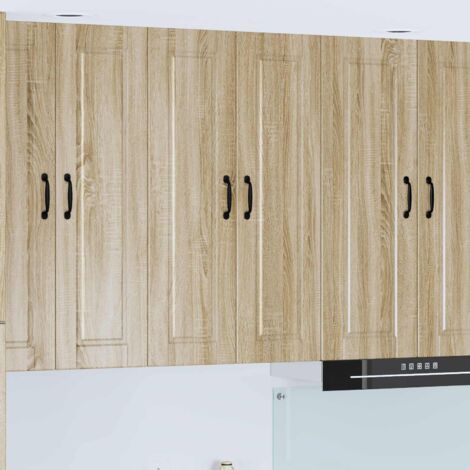 Armoire de cuisine avec étagère-Meuble de cuisine-Armoire de rangement Chêne Sonoma 60 x 31 x 100 cm 954706 (1/5)