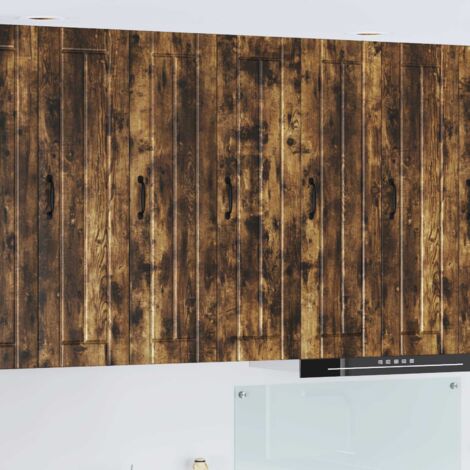 Armoire de cuisine-Meuble de cuisine-Armoire de rangement Chêne fumé 30 x 31 x 100 cm (1/5)
