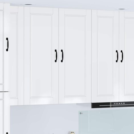 Armoire de cuisine avec étagère-Meuble de cuisine-Armoire de rangement Blanc brillant 40 x 31 x 100 cm 580248 (1/5)